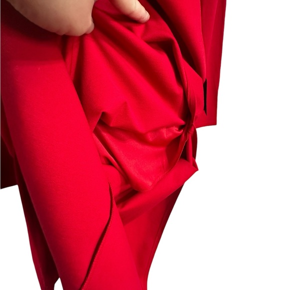 Lulus Dreaming About You Red Long Sleeve Maxi Dress Sz L - Picture 11 of 13